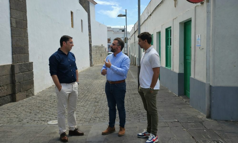 Urbanismo avanza en el embellecimiento del casco histórico de Arrecife