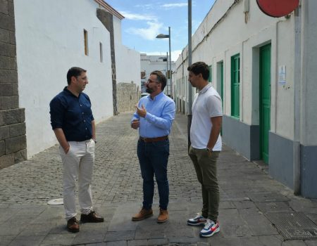 Urbanismo avanza en el embellecimiento del casco histórico de Arrecife