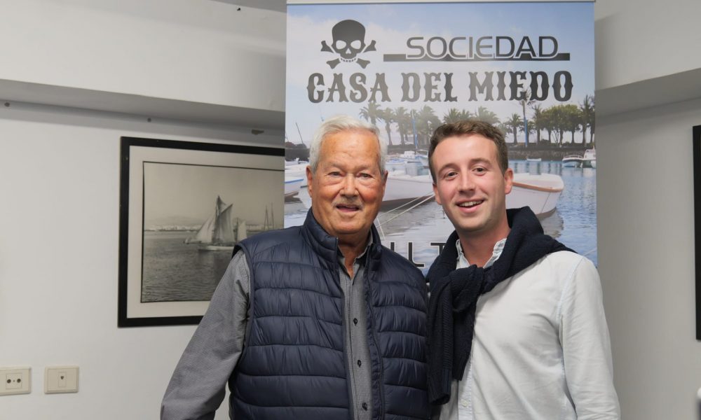 Casa del Miedo de Arrecife. Pedro Cabrera, nuevo presidente de la Casa del Miedo.