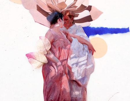 Taller de collage en El Almacén con Guacimara Hernández