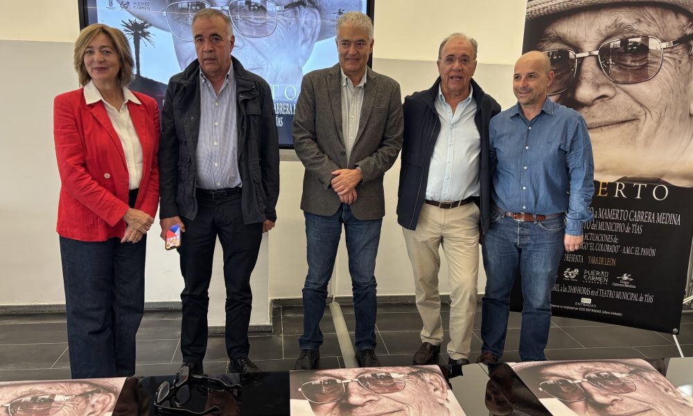 Tías rinde homenaje a Mamerto Cabrera Medina