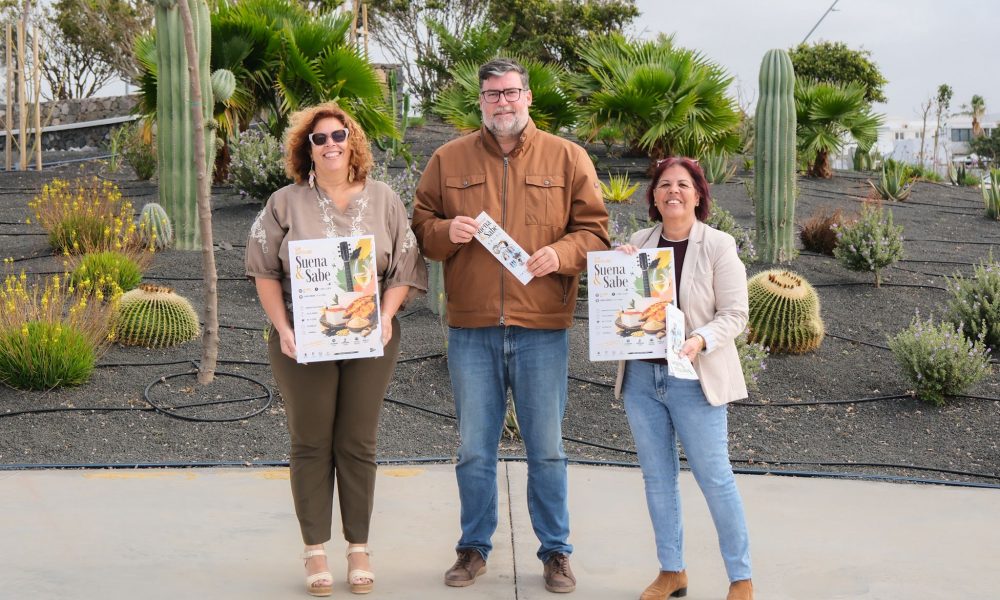 San Bartolomé Suena y Sabe: gastronomía, música y producto local en Playa Honda 18 de abril en el Parque Urbano