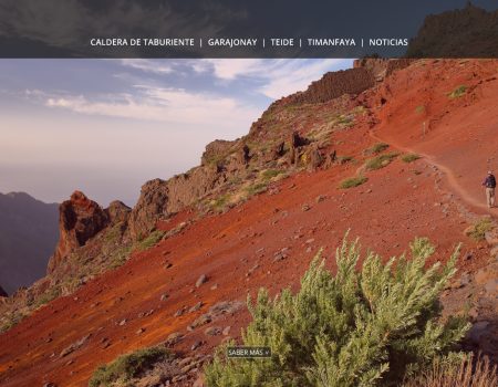 Nueva web de los Parques Nacionales de Canarias