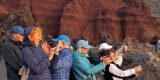 El Golfo inspira a los mayores de Yaiza en un taller de fotografía