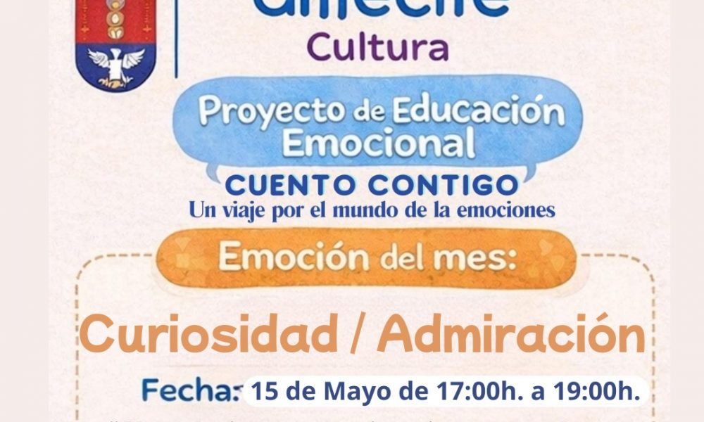 Cultura Arrecife impulsa una nueva sesión de “Cuento Contigo”, viernes 15 de mayo en la Biblioteca Municipal del Centro Cívico de Arrecife,