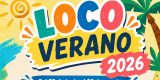 Cartel de Verano Loco. Abierto el plazo de inscripción para el Loco Verano Tinajo 2026. Consulta las fechas, horarios, precios y cómo apuntar a los menores.