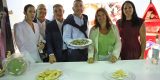 Autoridades de Arrecife inaugurando el stand municipal en la feria ganadera agricola y pesquera de teguise 2026