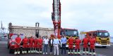 El equipo conejero se mide con los mejores cuerpos de emergencias de España en el Madrid Arena. Foto: Consorcio de Emergencias.