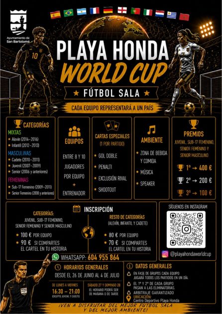 Playa Honda World Cup de Fútbol Sala