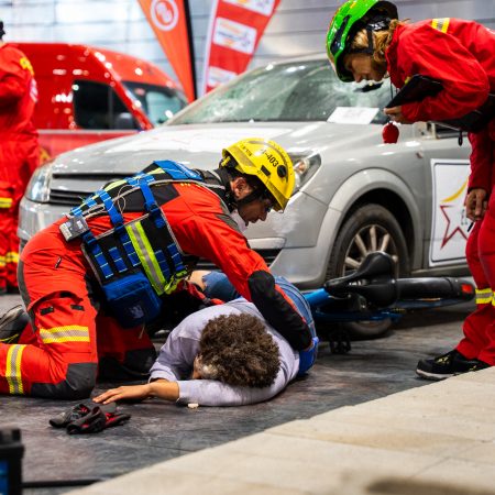 Bomberos de Lanzarote en el Encuentro Nacional de Rescate.