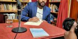 El escritor y pedagogo ecuatoguineano Lucas Esono, autor de la novela La voz del mudo.
