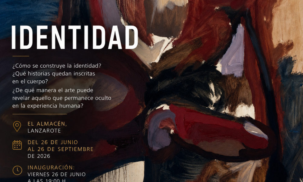 Obra pictórica de la exposición Identidad de Will Encarnación en el CIC El Almacén