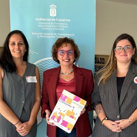 Cartel informativo de las jornadas formativas para asociaciones de Canarias 2026 en El Zaguán de Arrecife el 10 de junio.