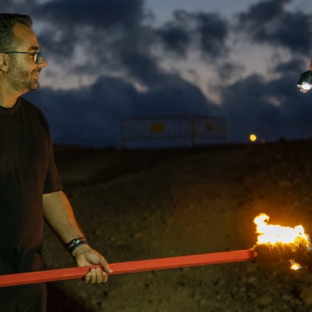 La playa de El Reducto volverá a ser el epicentro de la velada mágica de San Juan en la capital. Foto: Ayuntamiento de Arrecife.