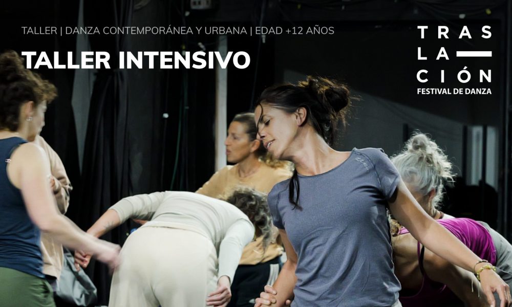 Participantes en un taller intensivo de danza contemporánea del Festival Traslación 2026