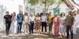 Cartel oficial con la programación de la Noche Blanca de Teguise 2026 bajo el lema Déjate ver, déjate llevar.