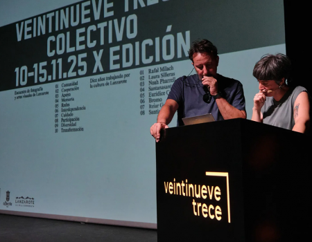 Encuentro de fotografía y artes visuales Veintinueve Trece 2026 en Lanzarote con Alessandra Sanguinetti.