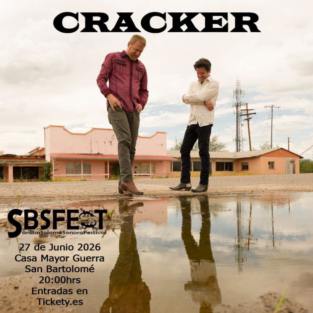 La programación de este año destaca por la participación de la reconocida banda estadounidense Cracker como principal atractivo internacional.