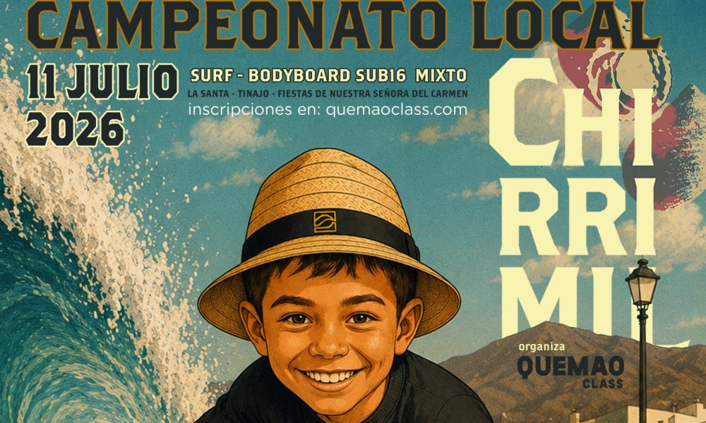 Cartel Oficial del Campeonato Local CHIRRIMIL 2026