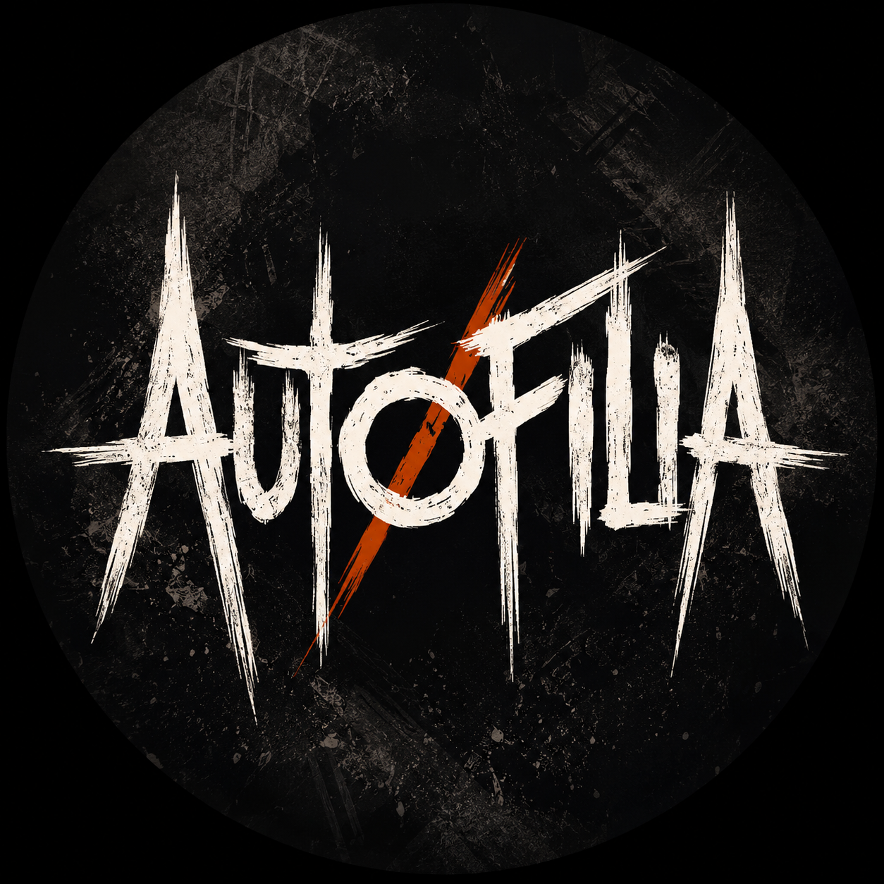 Logo del grupo de rock lanzaroteño Autofilia