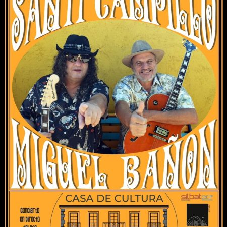El dúo formado por el fundador de M-Clan y el compositor Miguel Bañón ofrece un concierto en formato íntimo este sábado.