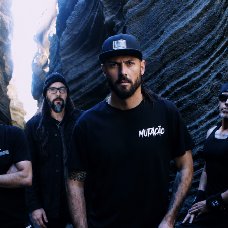 integrantes del grupo de rock lanzaroteño Autofilia