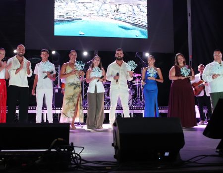 Festival de música de las fiestas del Carmen en la Plaza de Playa Blanca