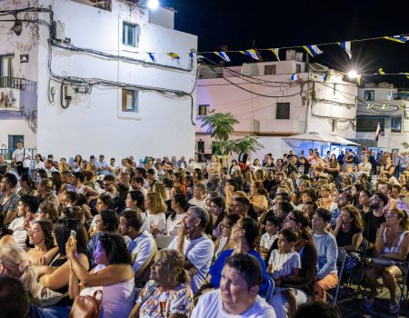 Final del Mundial en la Plaza de Valterra en pantalla gigante