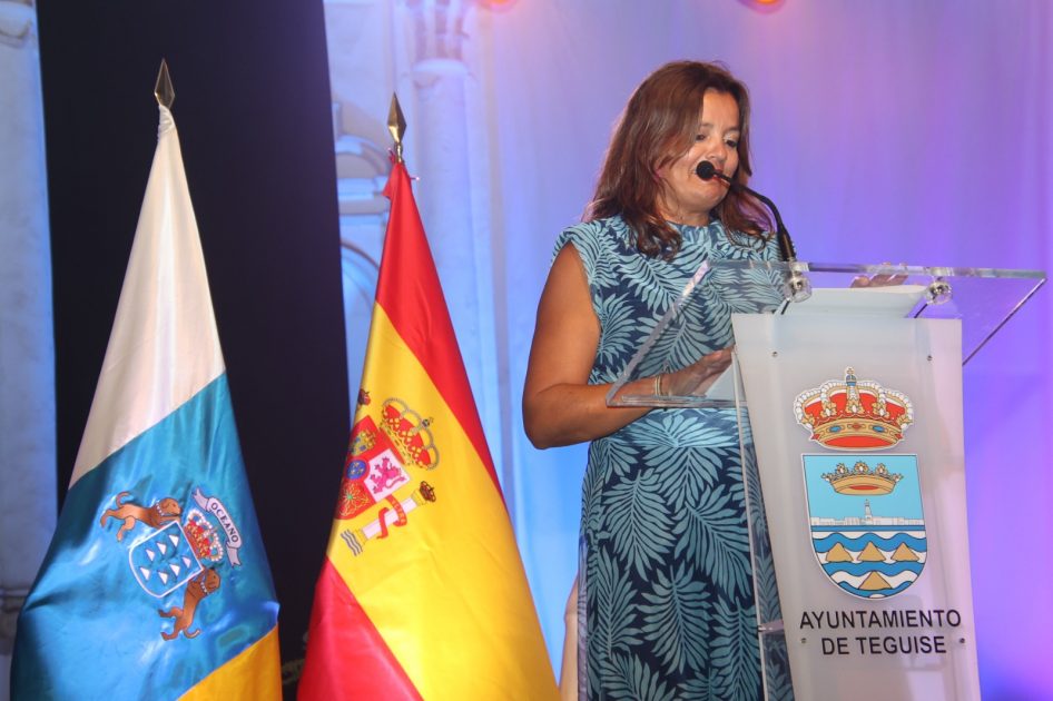 La vecina Catalina Díaz Herrera abrió las Fiestas del Carmen de La Villa de Teguise con un emotivo pregón. Los actos se extenderán hasta el 19 de julio.