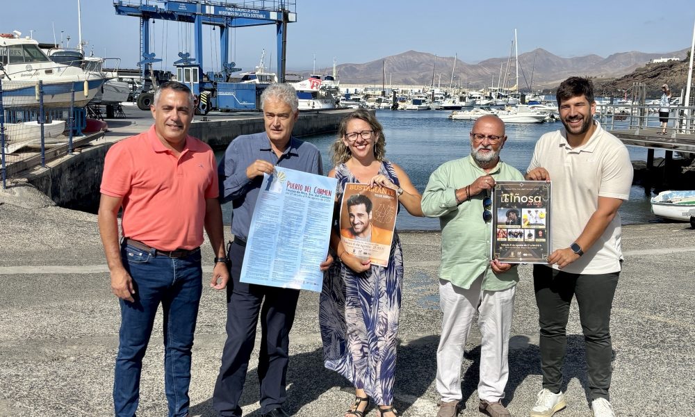 Presentacion del programa de las fiestas de Puerto del Carmen 2026 por el Ayuntamiento de Tias