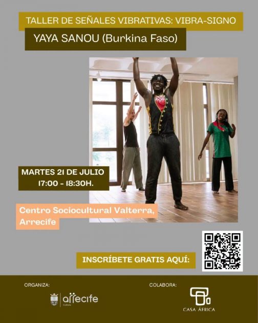 Bailarines de la compañía Fientan realizando una coreografía contemporánea.
