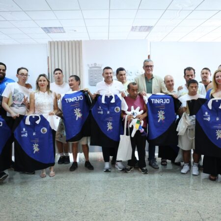 Equipo inclusivo de lucha canaria Tinajo para Todos