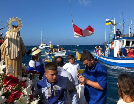 Procesión de la Virgen del Carmen en La Graciosa 2026: Horarios