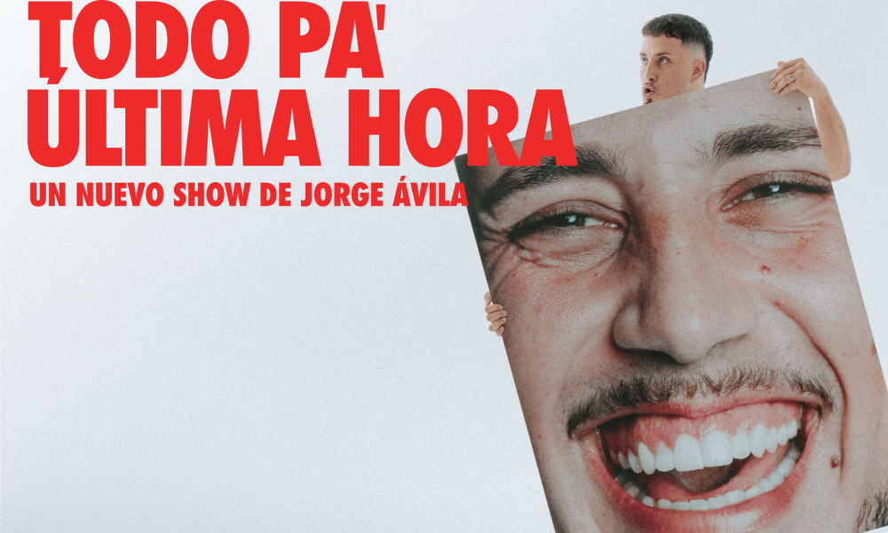 El Festival de Humor Jameos ya tiene fecha de estreno! Jorge Ávila abre el telón con "Todo pa' última hora"