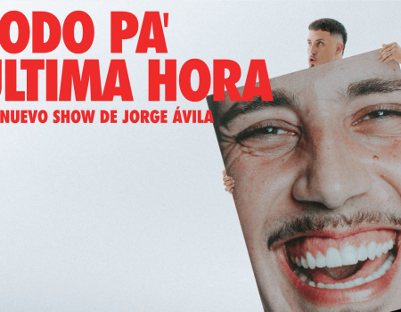 El Festival de Humor Jameos ya tiene fecha de estreno! Jorge Ávila abre el telón con "Todo pa' última hora"