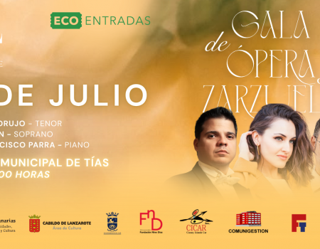 Pancho Corujo Ruth Teran y Juan Francisco Parra concierto opera Tias