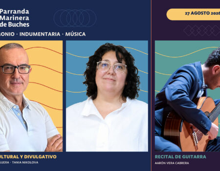 El guitarrista Aarón Vera Cabrera durante un recital de música clásica.