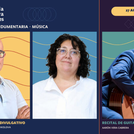 El guitarrista Aarón Vera Cabrera durante un recital de música clásica.