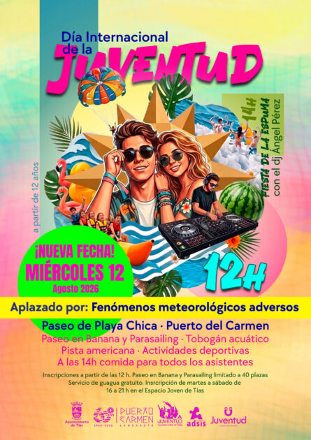 Cartel Día Internacional de la Juventud 2026