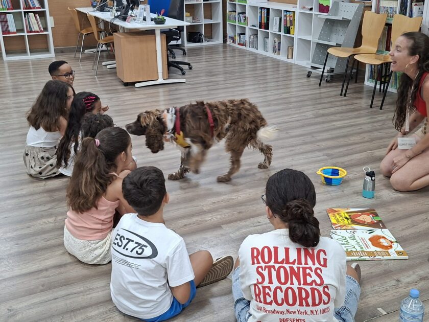 Momentos de la actividad infantil con Cartucho