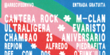 Cartel oficial de artistas confirmados para el festival Arrecife en Vivo 2026.