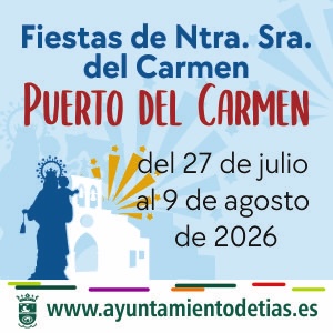 Fiestas del Carmen Tías 2026