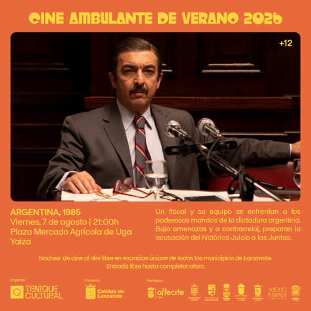 Proyección del Cine Ambulante Uga
