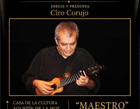 Cartel del espectáculo Maestro de la familia Corujo en Arrecife