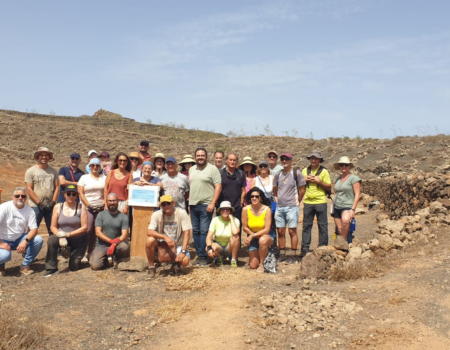 Hallazgos arqueologicos en El Bebedero Teguise ULPGC