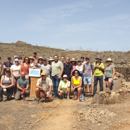 Hallazgos arqueologicos en El Bebedero Teguise ULPGC