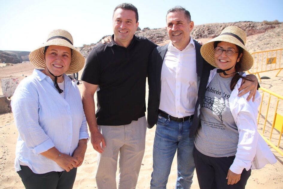 Excavaciones arqueológicas en el yacimiento del Rubicón Yaiza