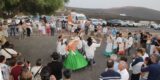 Actuación folclórica durante las fiestas de La Caridad en Yaiza.