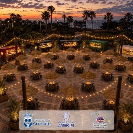 Arrecife estrena una terraza pública en el Parque Temático