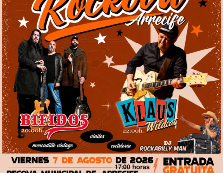 Cartel del Festival Rockova Arrecife 2026